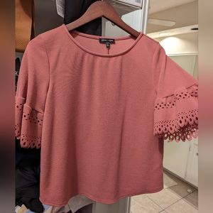 Dusty pink women's top
